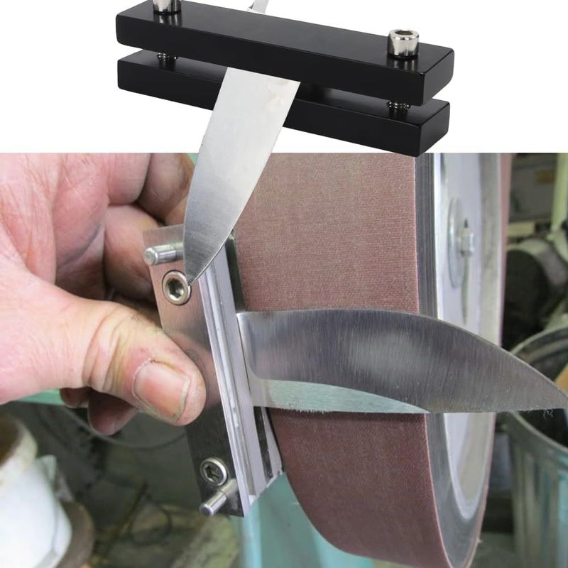 SCOTTCHEN Hardened File Guide Knife Making Tool, Hardened Metal Hardness up to 55, File Guide For Belt Sander, Knife Makers File Guide - Image 5